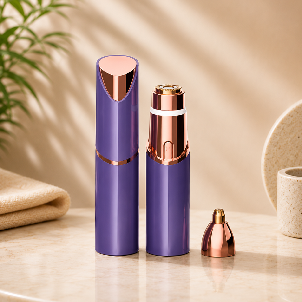 2-in-1 Beauty Trimmer — Get ready for summer, from your eyebrows to your bikini line