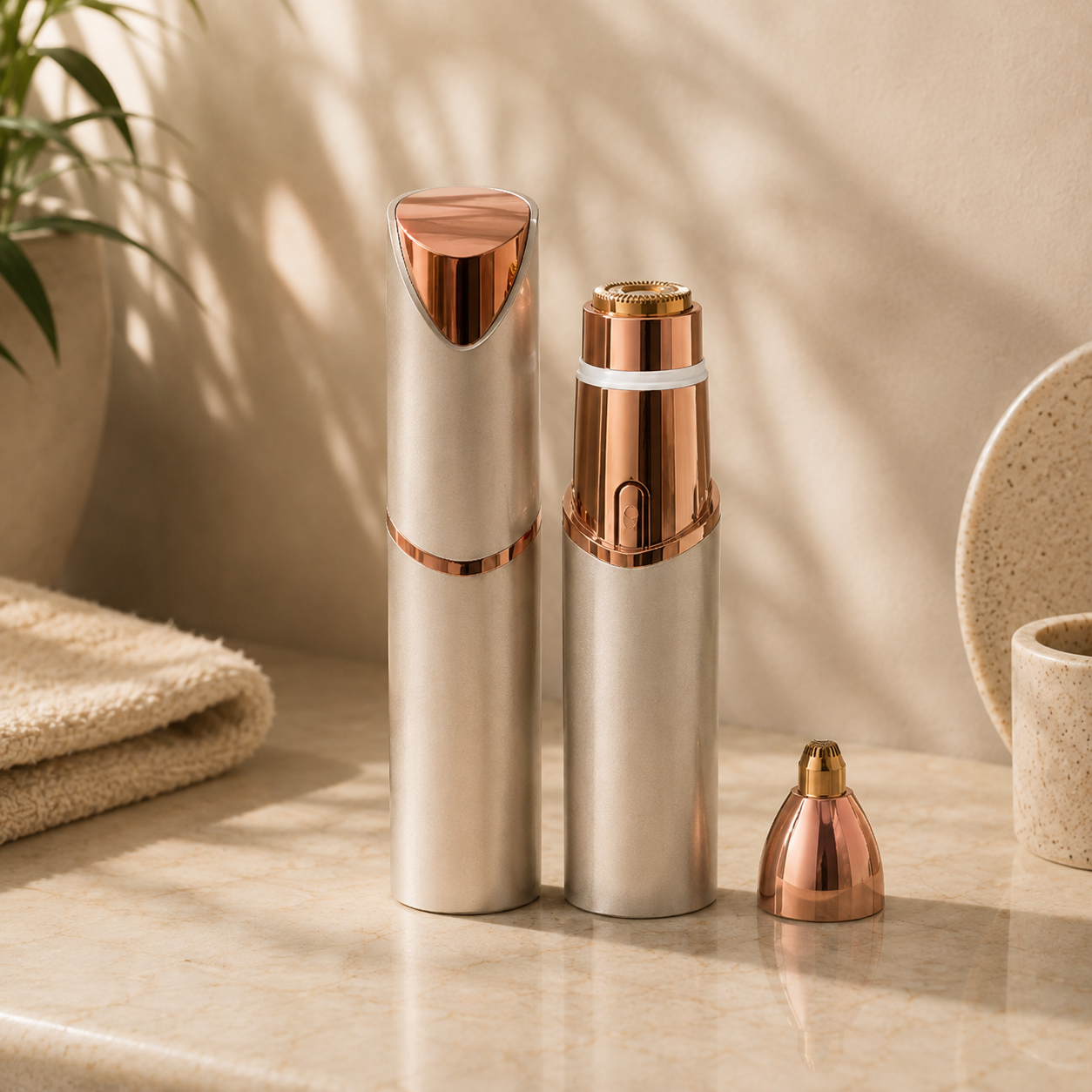 2-in-1 Beauty Trimmer — Mach dich bereit für den Sommer, von deinen Augenbrauen bis zur Bikinilinie