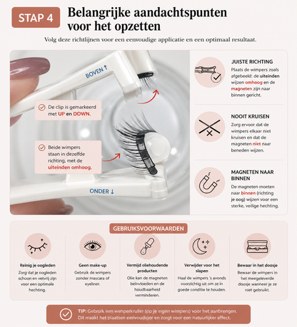 Magnetische Wimpers™ – Zonder lijm, met natuurlijk resultaat