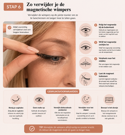 Magnetische Wimpers™ – Zonder lijm, met natuurlijk resultaat