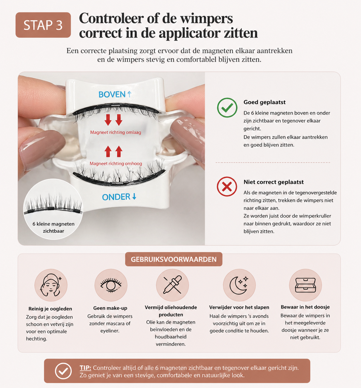 Magnetische Wimpers™ – Zonder lijm, met natuurlijk resultaat