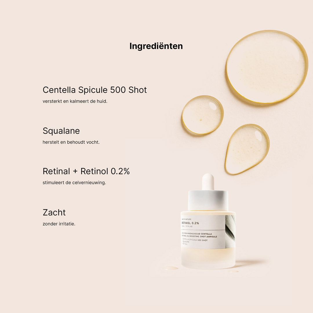 SKIN1004 Centella Retinol Serum – Anti-Aging zónder Irritatie