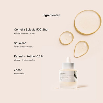 SKIN1004 Centella Retinol Serum – Anti-Aging zónder Irritatie